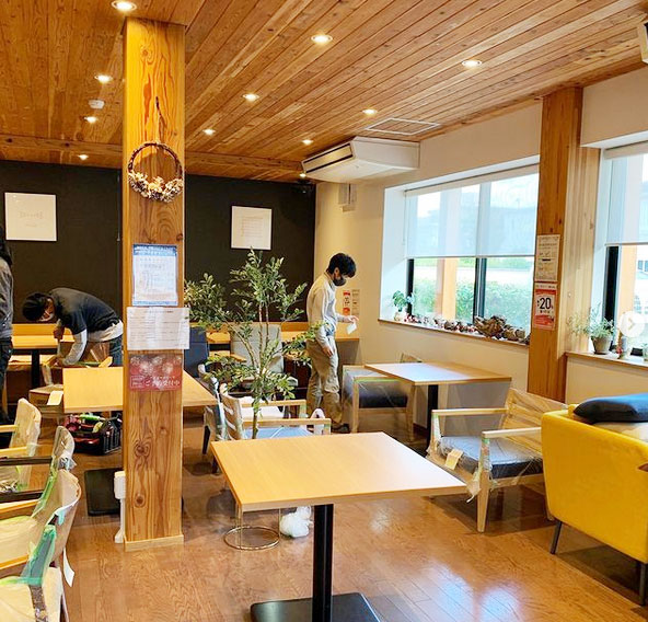 抗ウイルス・抗菌コーティングを実施しました。